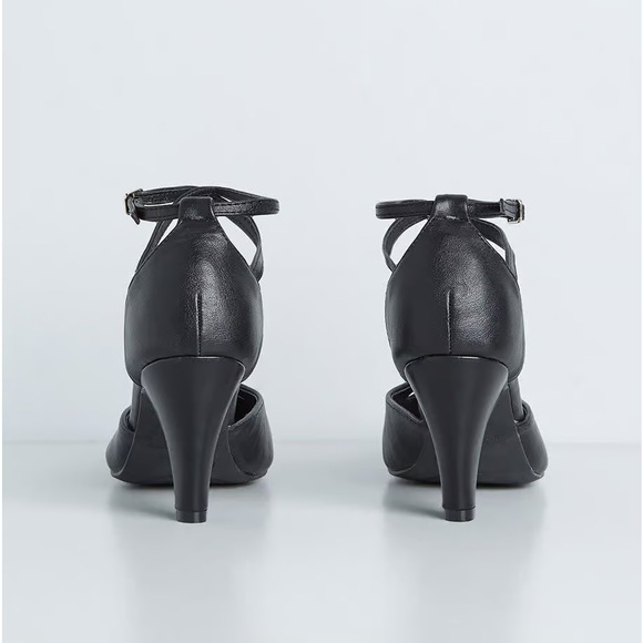 ModCloth NIB Spin Me Right Vintage Inspired Heels - Black - Picture 2 of 4